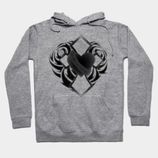 Cross & Heart - Love Hoodie